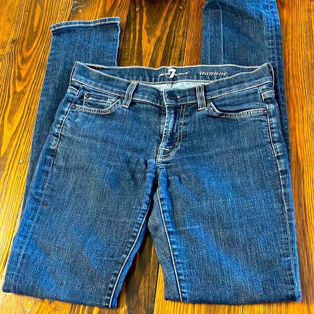 7 for all Mankind Denim Jeans Blue Roxanne